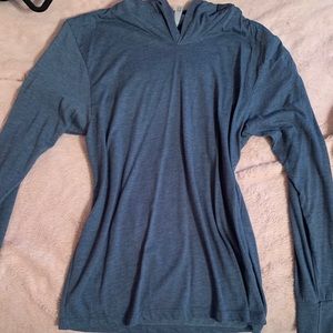Blue Lightweight Hooded Sweatshirt
Size: M